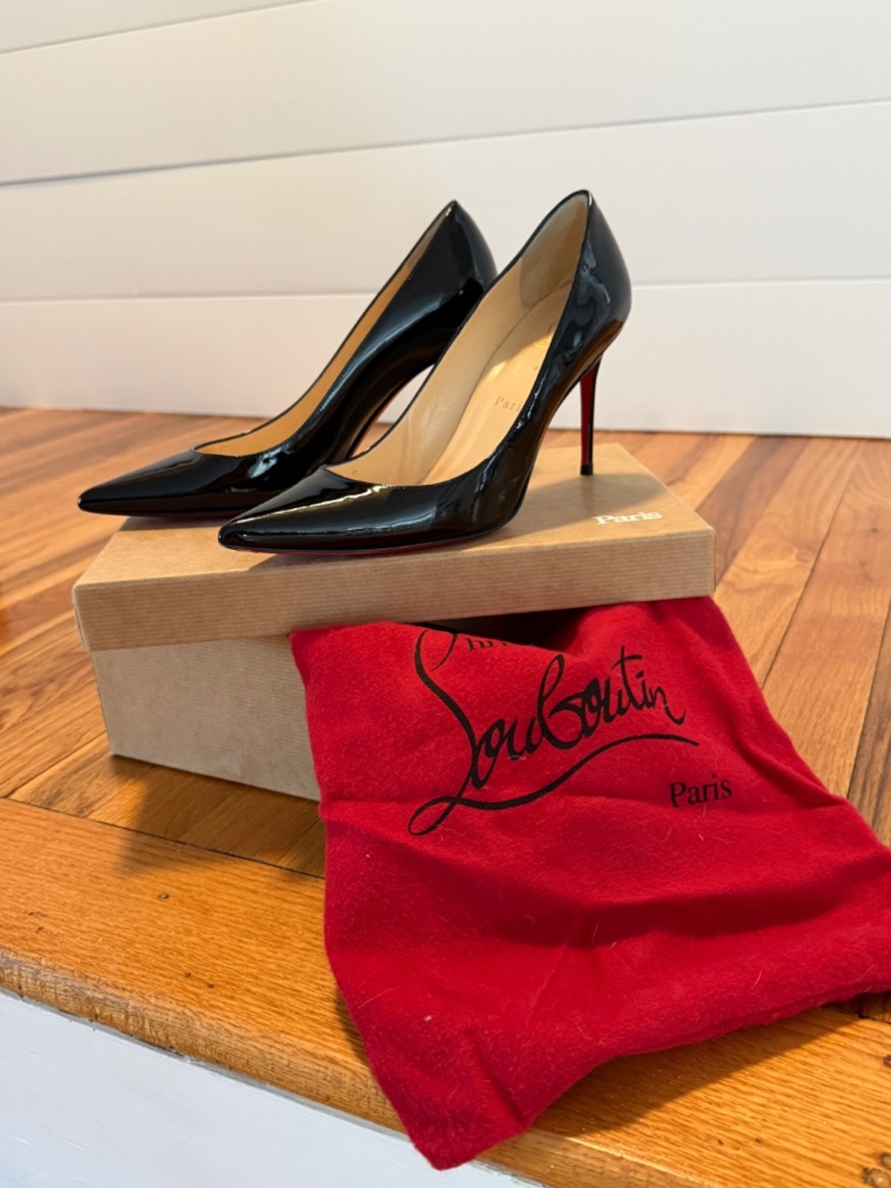 Christian Louboutin Décolleté 554 85 patent - Picture 2 of 4